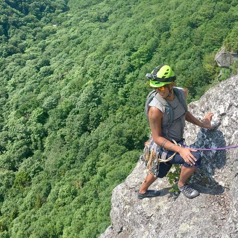 Guided Rock Climbing Smuggler's Notch Vermont 