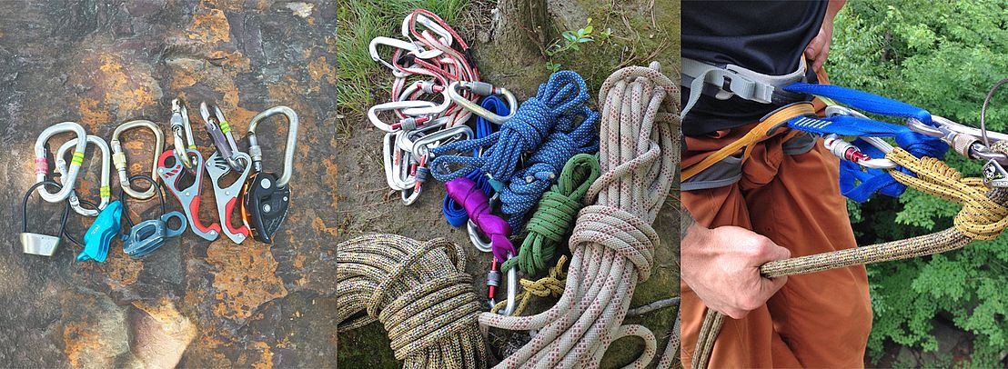 toprope top rope anchor clinic lessons petra cliffs burlington vermont rock climbing